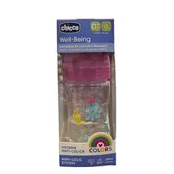 chicco well-being 0m+ (Anti-Colic System) bottle Glass 150ml