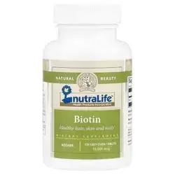 Biotin 10.000mcg 120 easy chewable tablets