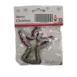 Xmas Deco 3bells W Santa 1-31