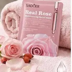 SADOER Real Rose Moisturizing Facial Mask