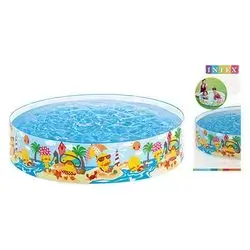Intex Animal Adventure Snapset Pool 1.22 M * 25 Cm Age 3+