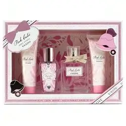 Pink Cutie Perfume Gift Set by V.V. LOVE (4 pieces)