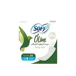 Sofy Moisturizing Olive Oil Daily Pads Long Size 36 Pieces