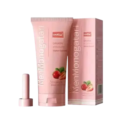 Love MenMonogatari Orgasem Enhancing Water Based Strawberry Flavor 200ml