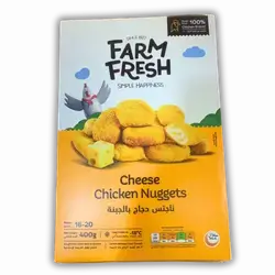 Chicken Nuggets Cheese Farm Fresh 400 gm