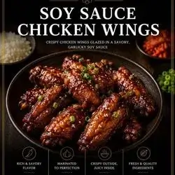 Chicken Wings With Soy Sauce