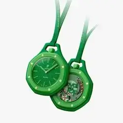 Audemars Piguet x Swatch Royal Pop 'Orenji Hachi' Pocket Watch Collection
