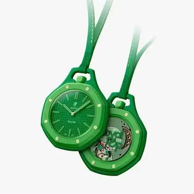 Audemars Piguet x Swatch Royal Pop 'Orenji Hachi' Pocket Watch Collection
