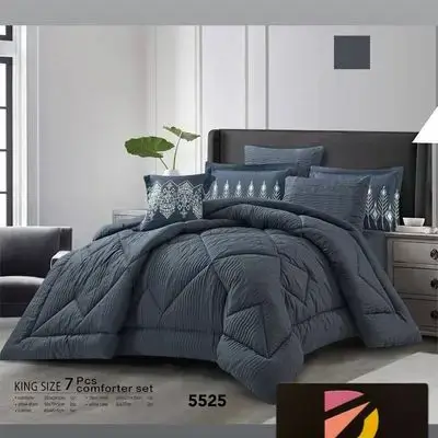 7 Pcs Comforter Set