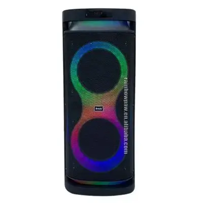 BRODU BTS-2291 10-Inch Portable Wireless Party Speaker — High-Power Bluetooth Sound System
