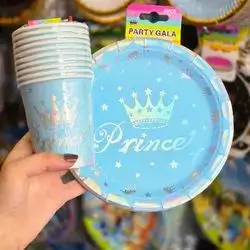 disposable paper plate & cup