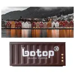 BOTOP PUZZLE 160 MINI PIECES LAKESAIDE TOWN