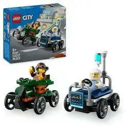 60459 City Airplane Vs. Hospital Bed Race Car Pack