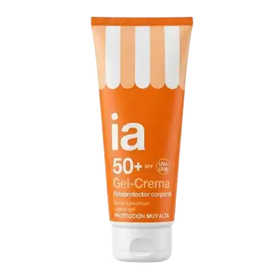 Body Sunscreen SPF50+ Cream Gel 200ml _ ia