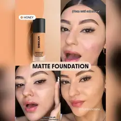 SHEGLAM Complexion Pro Long Lasting Breathable Matte Foundation-Honey
