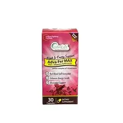 Adva-Fer Max (Iron + Vitamins & Minerals) 30 Capsules_advaLife