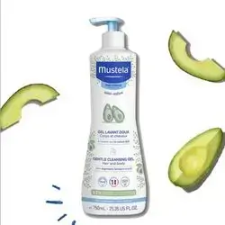 Mustela gel lavant gentle cleansing gel 750ml