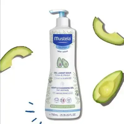 Mustela gel lavant gentle cleansing gel 750ml