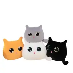 Cute Kitten-Shaped Plush Toy & Cushion - 40CM, Random Color