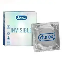 Durex Invisible Condom 3pcs