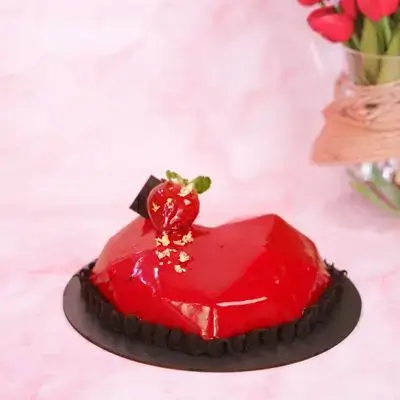 Strawberry Mousse Cake