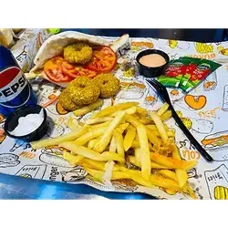 Double Regular Falafel Sandwich