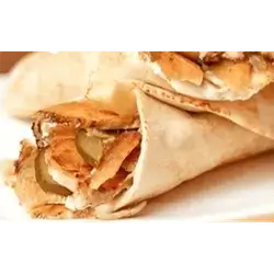 Shawarma Sandwich With Lebanese bread