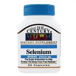 21ST CENTURY SELENIUM 200MCG 60 CAPSULES