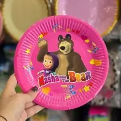 disposable paper plate