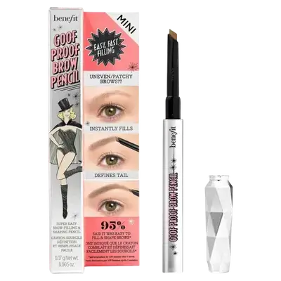 Goof Proof Brow Pencil Mini 2 Warm Golden Blonde 0.17 g _ Benefit
