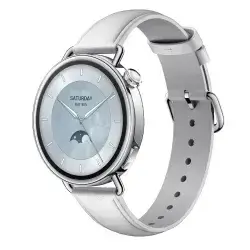 Xiaomi Watch S4 41mm Leather Strap (White)