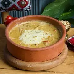 Shrimp Pottery with Rice