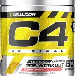 C4 Original Pre Workout Powder cherry limeade flavor 60 servings