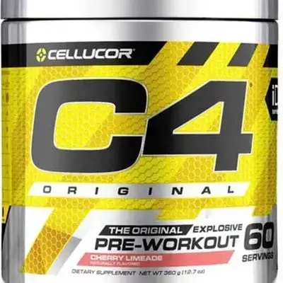 C4 Original Pre Workout Powder cherry limeade flavor 60 servings