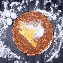 Lahmacun & Egg (Medium)