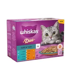 Cod & Poultry & Salmon & Tuna Packet Whiskas Wet Food