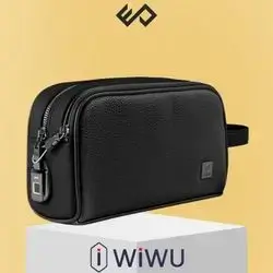 WiWU Phantom Pro FingerPrint Lock Pouch - Black