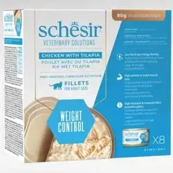 Schesir Weight Control Tuna & Tilapia 8x