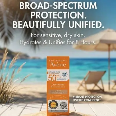 Avène Eau Thermale Tinted Sun Cream Very High Protection SPF 50+ – 50 ml