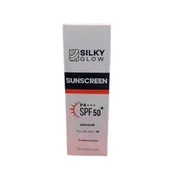 Sunscreen silky for Oily Skin 01 Makeup Base 50ml _ Silky Glow