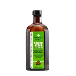 Natural Neem & Castor Oil Al Hair And Skin Types 150ml _ NATURE SPELL