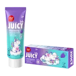 Juicy Lab Toothpaste for Children 3+ Crape Flavor 55ml _ SPLAT