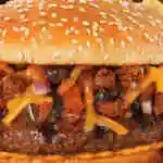 Chili Burger with Cheese
