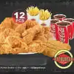 Chicken Basket 12Pcs + 4 Pepsi + 2 Fries