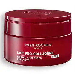 Anti-wrinkle Night Cream With Hyaluronic Acid And Collagen 50 Ml