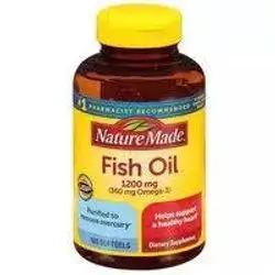 Fish Oil 1200mg 100softgels NATURE MADE 100 SOFTGEL