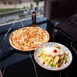 Chicken Ranch Pizza + Caesar Salad + 2 Pepsi