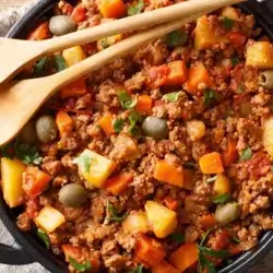 Potatoes With Minced Meat