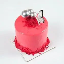 Mini Pink Chocolate Birthday Cake - M3