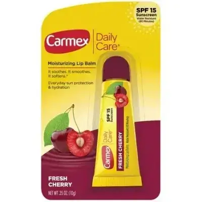 Carmex lip balm with sun protection factor - cherry